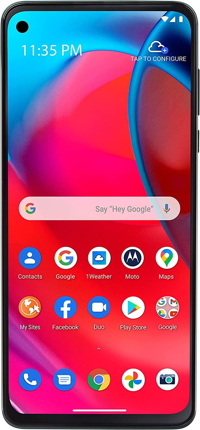 Total by Verizon Motorola Moto g Stylus 5G,128GB, Black - Prepaid Smartphone (Locked) - Image 4